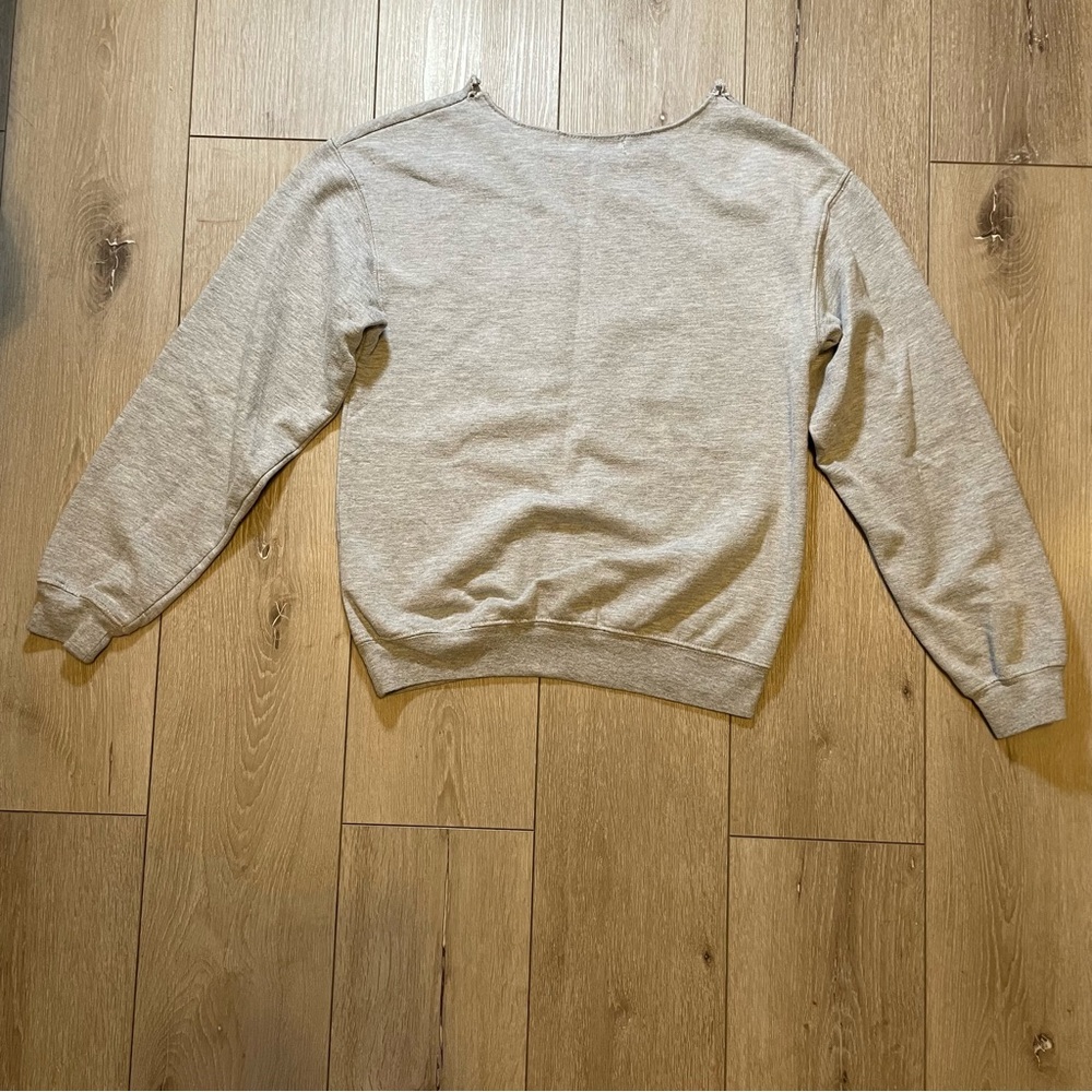 Wound‎ Up Gray Colorado Mountain Graphic Cozy Warm Sweatshirt XS - Picture 4 of 7